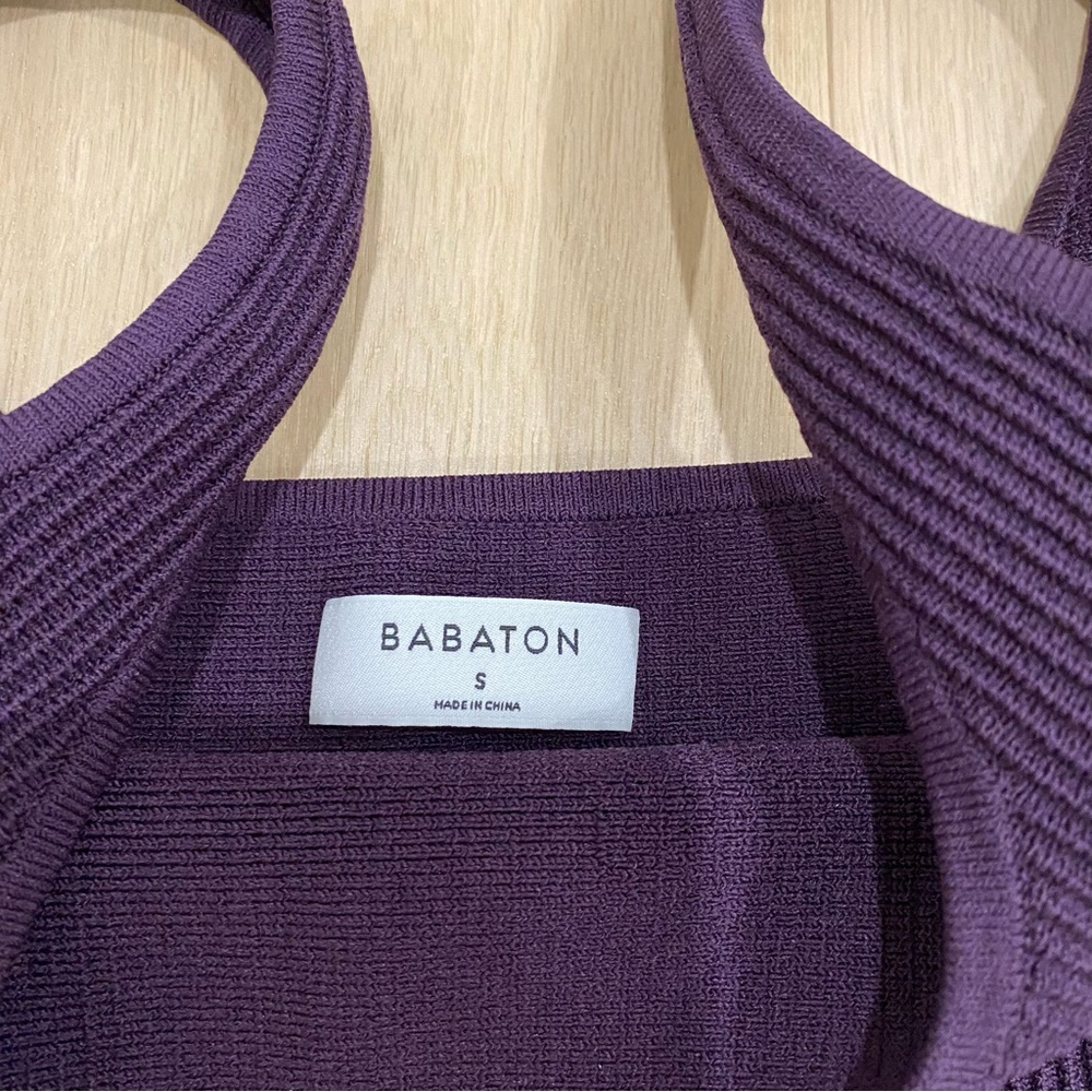 Aritzia | Babaton Ribbed Sculpt Knit Contour Cropped Tank š - Picture 1 of 4
